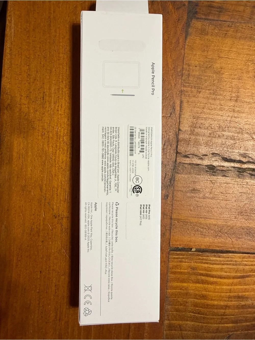 New in Box Apple Pencil Pro - White Stylus